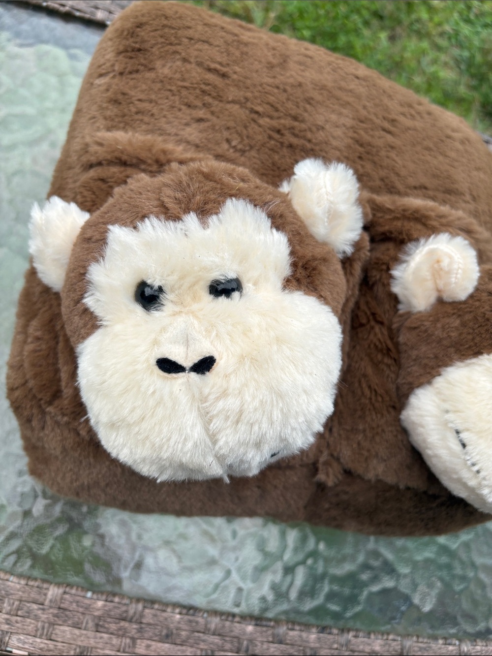 🐵Monkey Foot Pillow Comfy and Cozy Soft - Picture 3 of 7